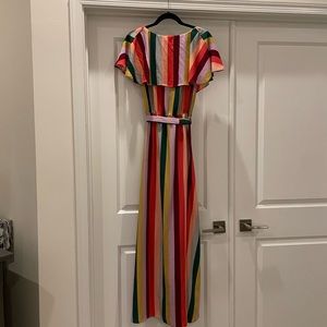 Vici Merry Go Round Wrap Maxi Dress